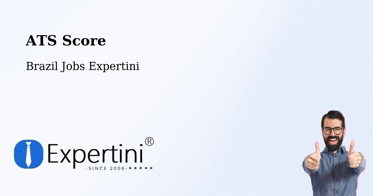 Resume ATS Score & Job Description Match Tool – Lassance - Brazil Jobs Expertini